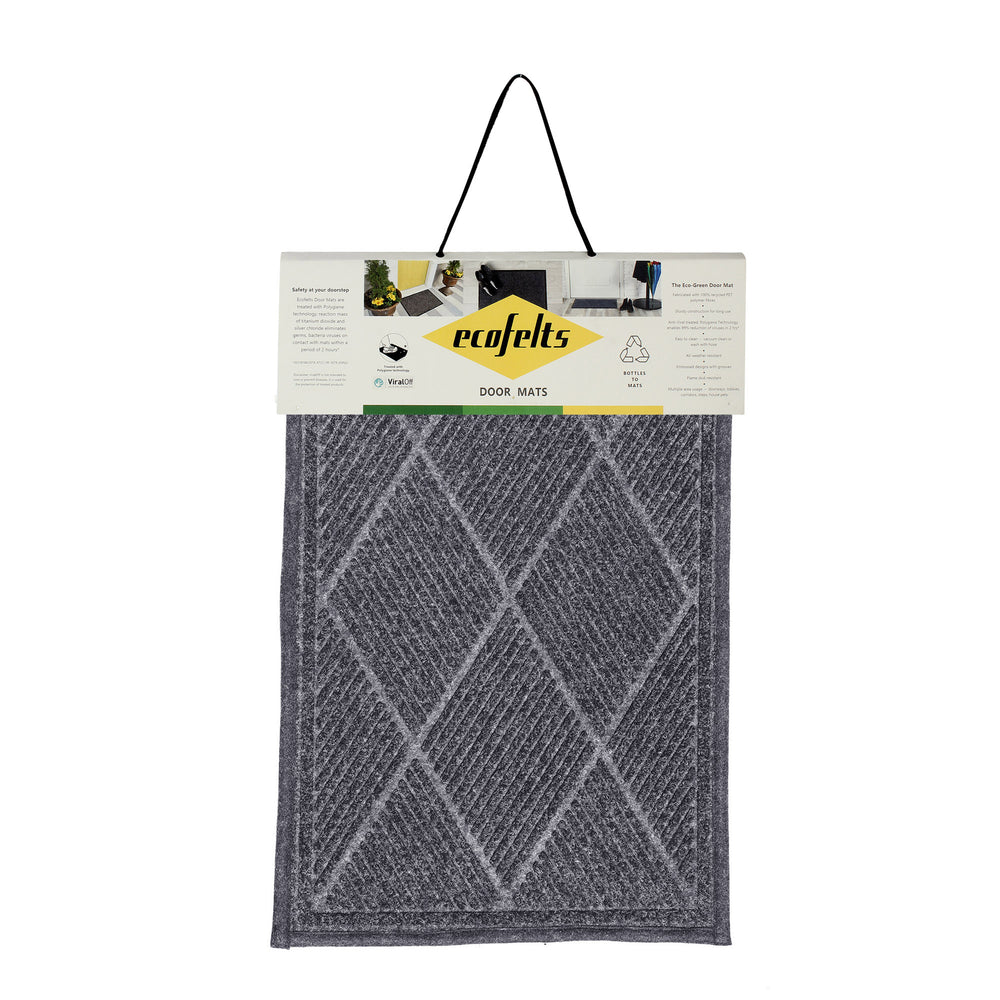 Door Mat - Diamond Coal